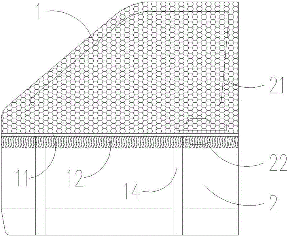 Automobile mosquito-proof window gauze