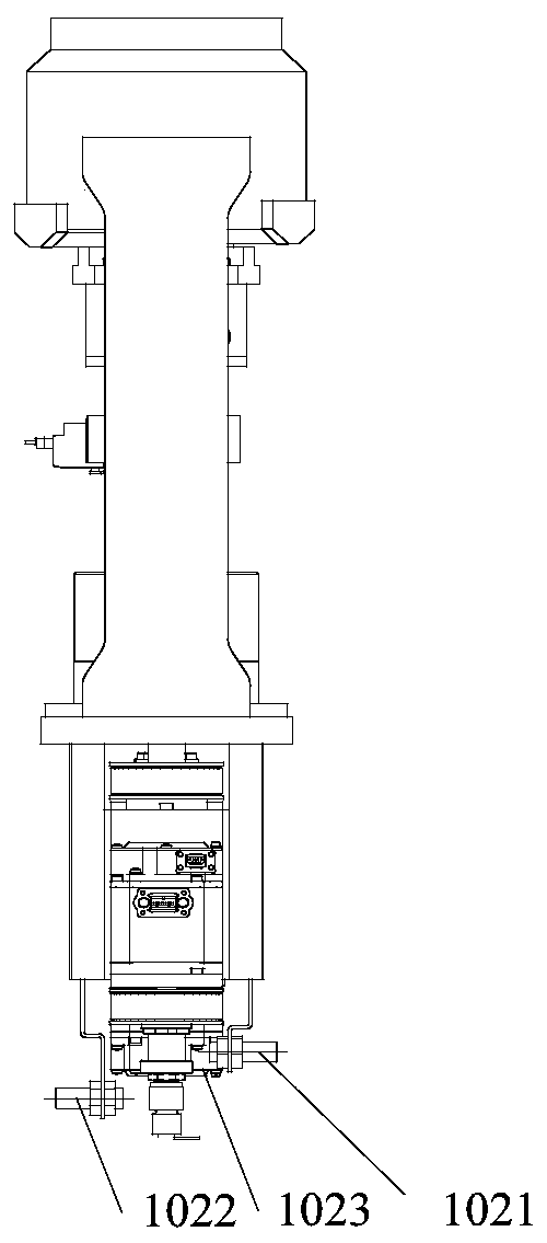 A coal sample automatic sampling device