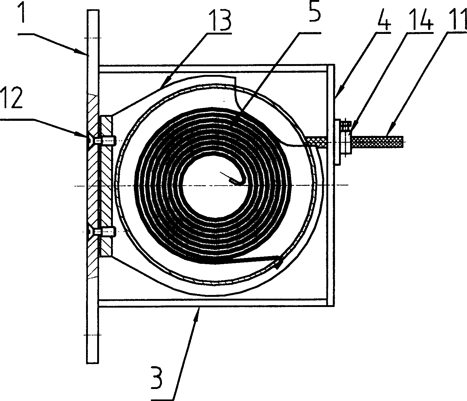 Tension constant compensation device