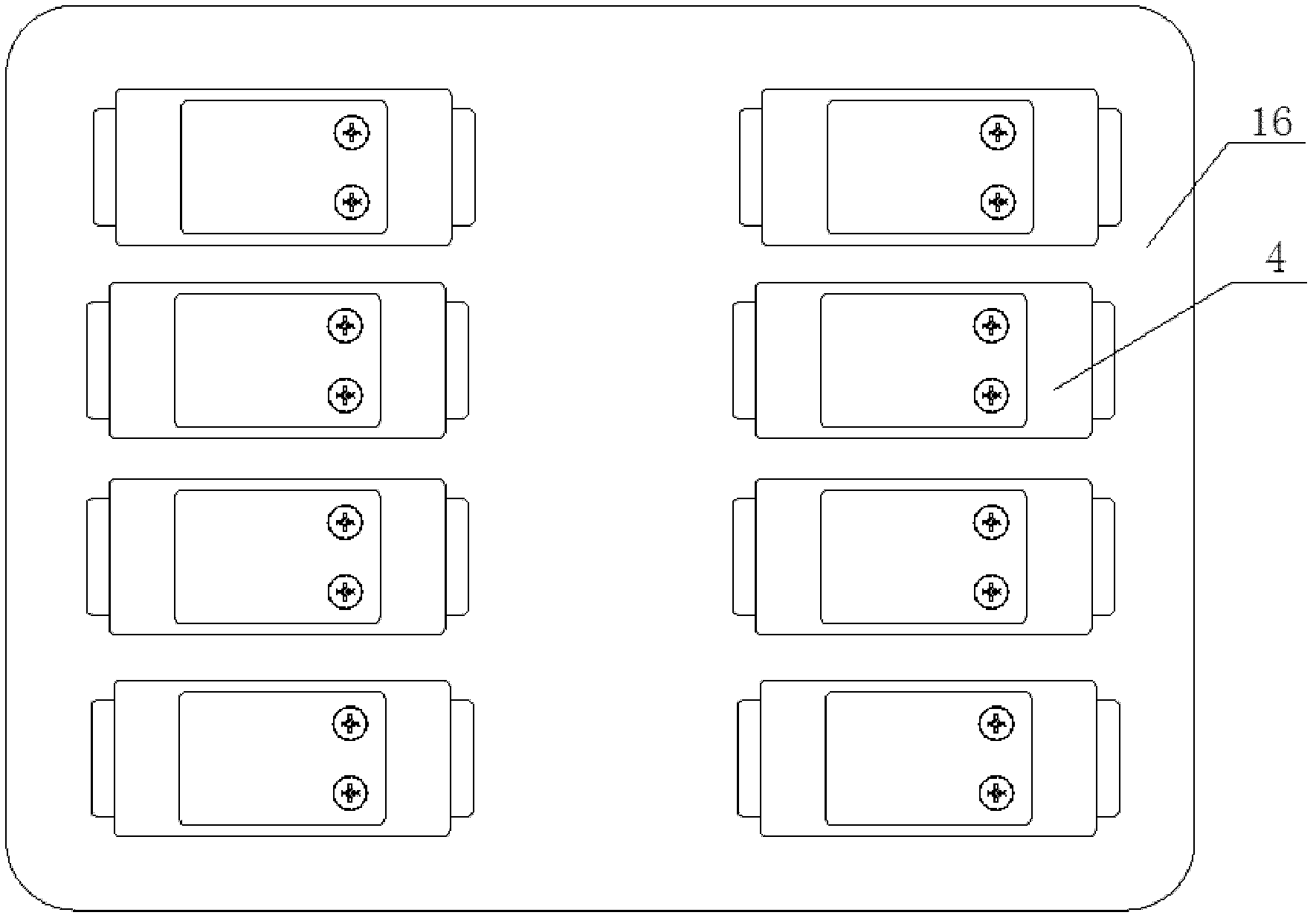 Automatic detection line for mutual inductor