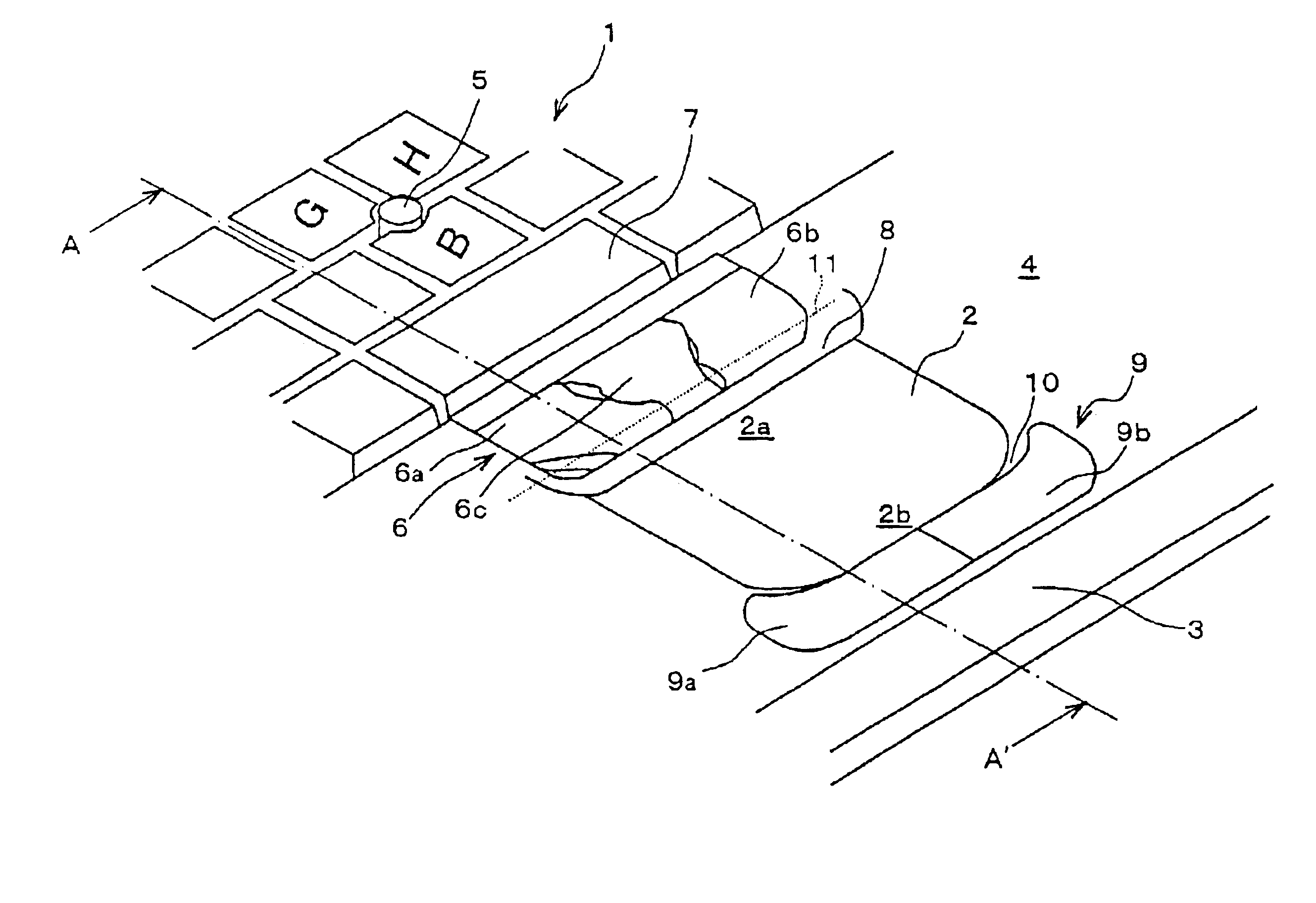 Mobile system with ergonomically improved user pointing subsystem