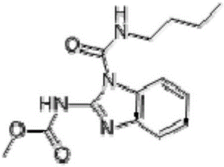 Bactericidal composition containing fluxapyroxad and benomyl and application thereof