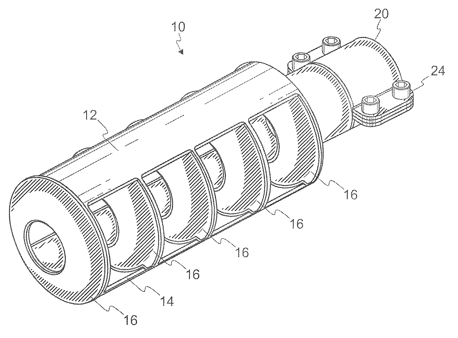 Muzzle brake and method