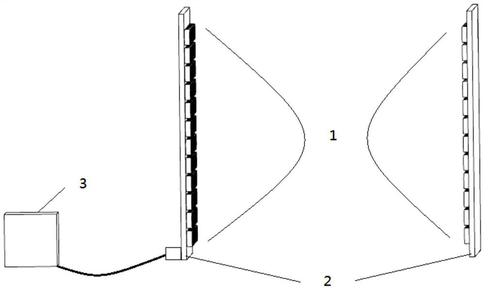 An unsupported 3D suspension printing structure and method