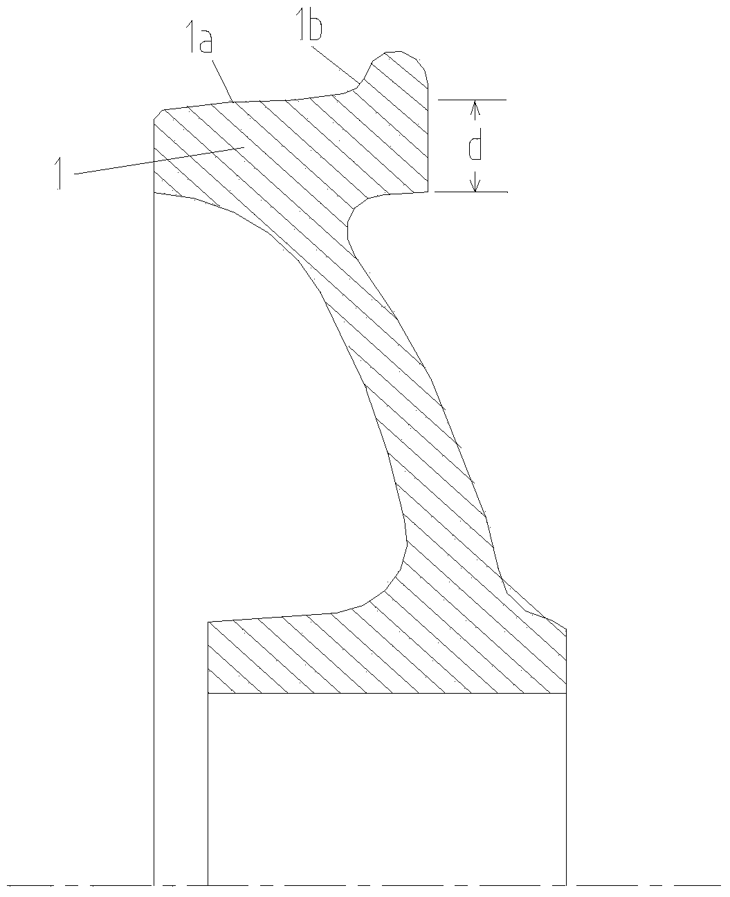 Ferrous alloy spray welding repair material for wagon wheel and repair method thereof