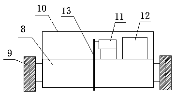 Self-cleaning manned walking type mower