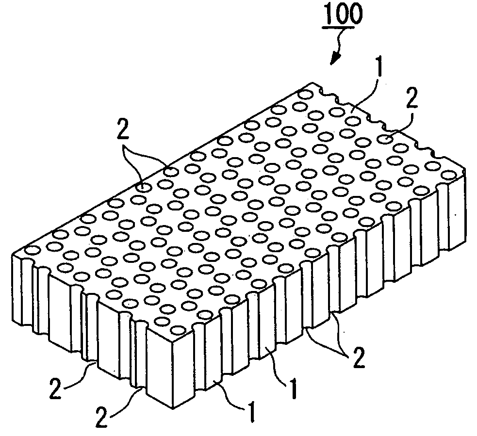 Method for producing photonic crystal and photonic crystal