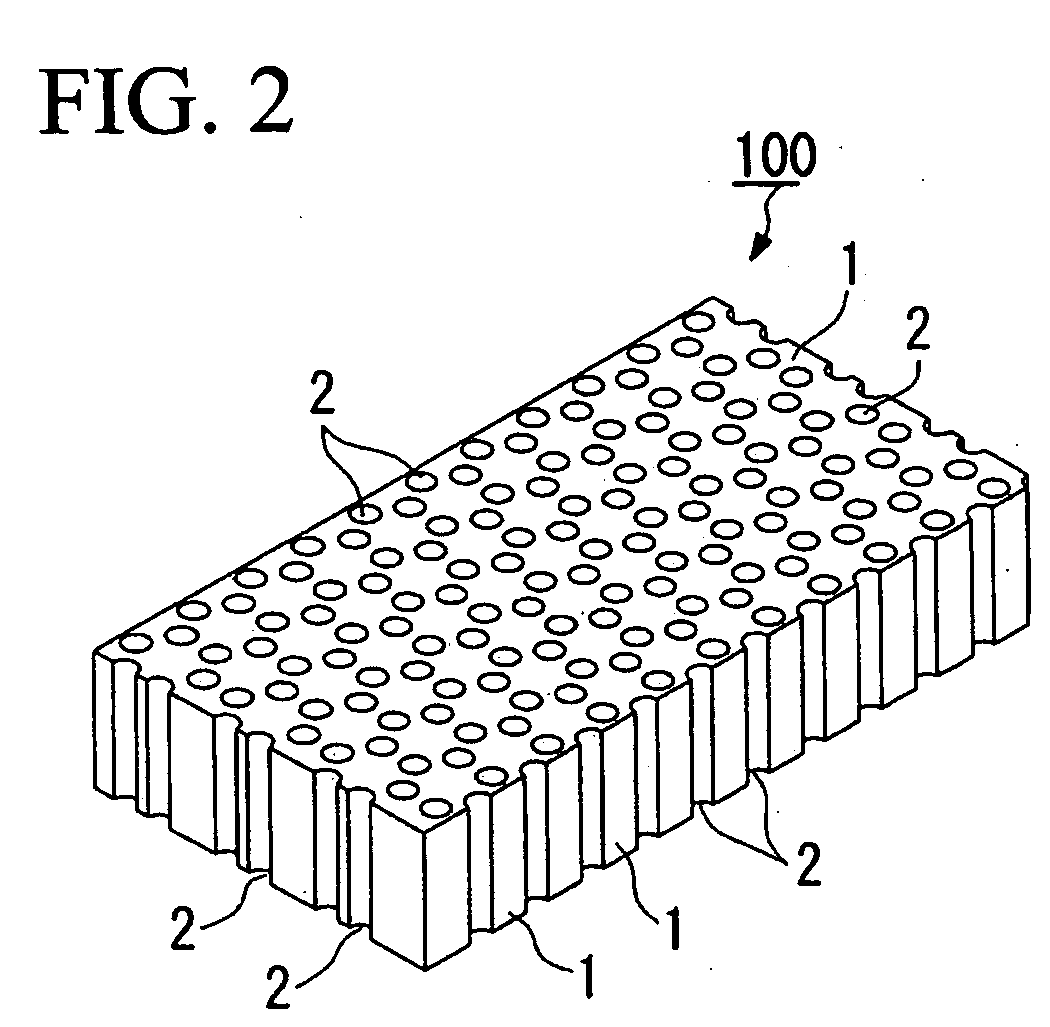 Method for producing photonic crystal and photonic crystal