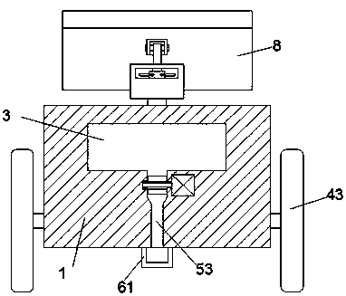 Solar-powered road line drawing machine