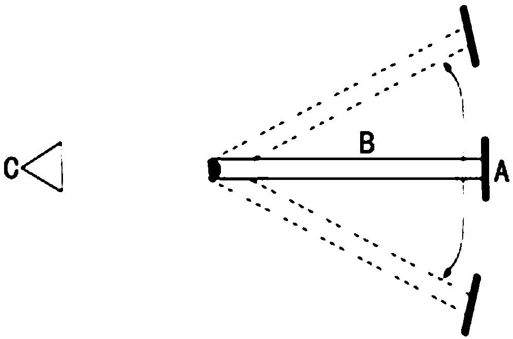 Method for detecting yaw angle between tractor and trailer