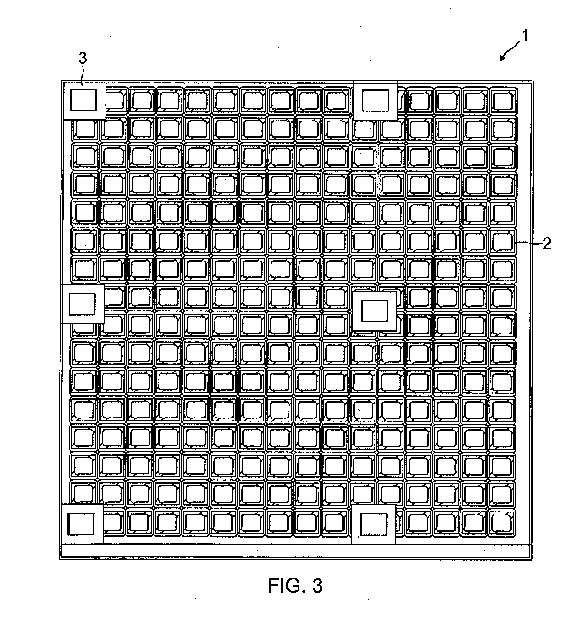 Distributed power conditioning with dc-dc converters implemented in heterogeneous integrated circuit