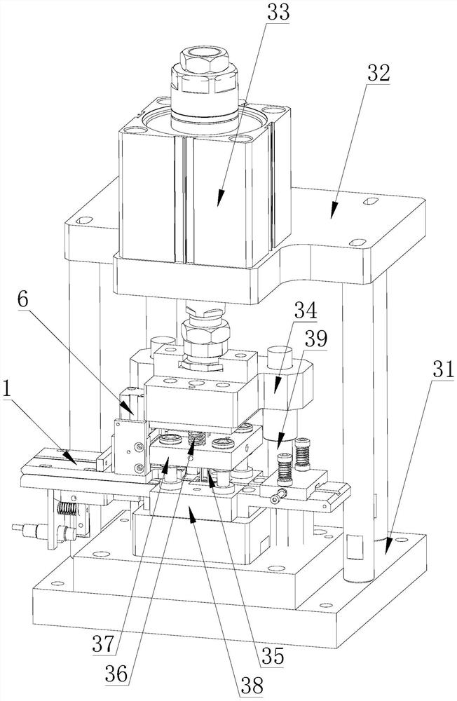 A fully automatic ultrasonic punching two-in-one machine