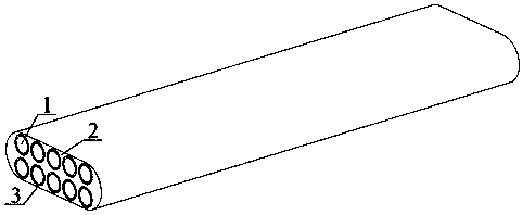 Prediction method for stress-strain response and strength of braided ceramic matrix composite