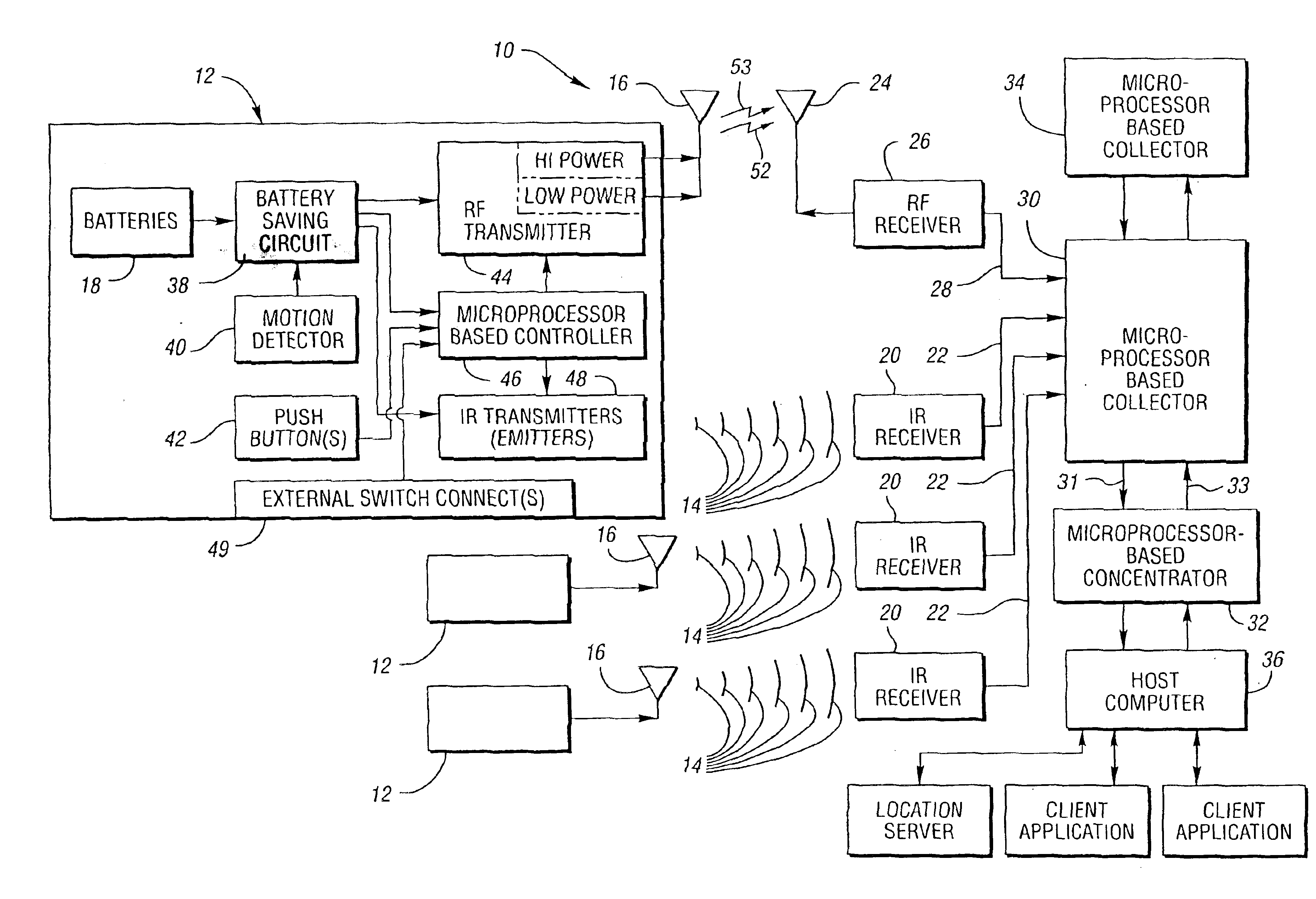 Methods and systems for locating subjects and providing event notification within a tracking environment and badge for use therein