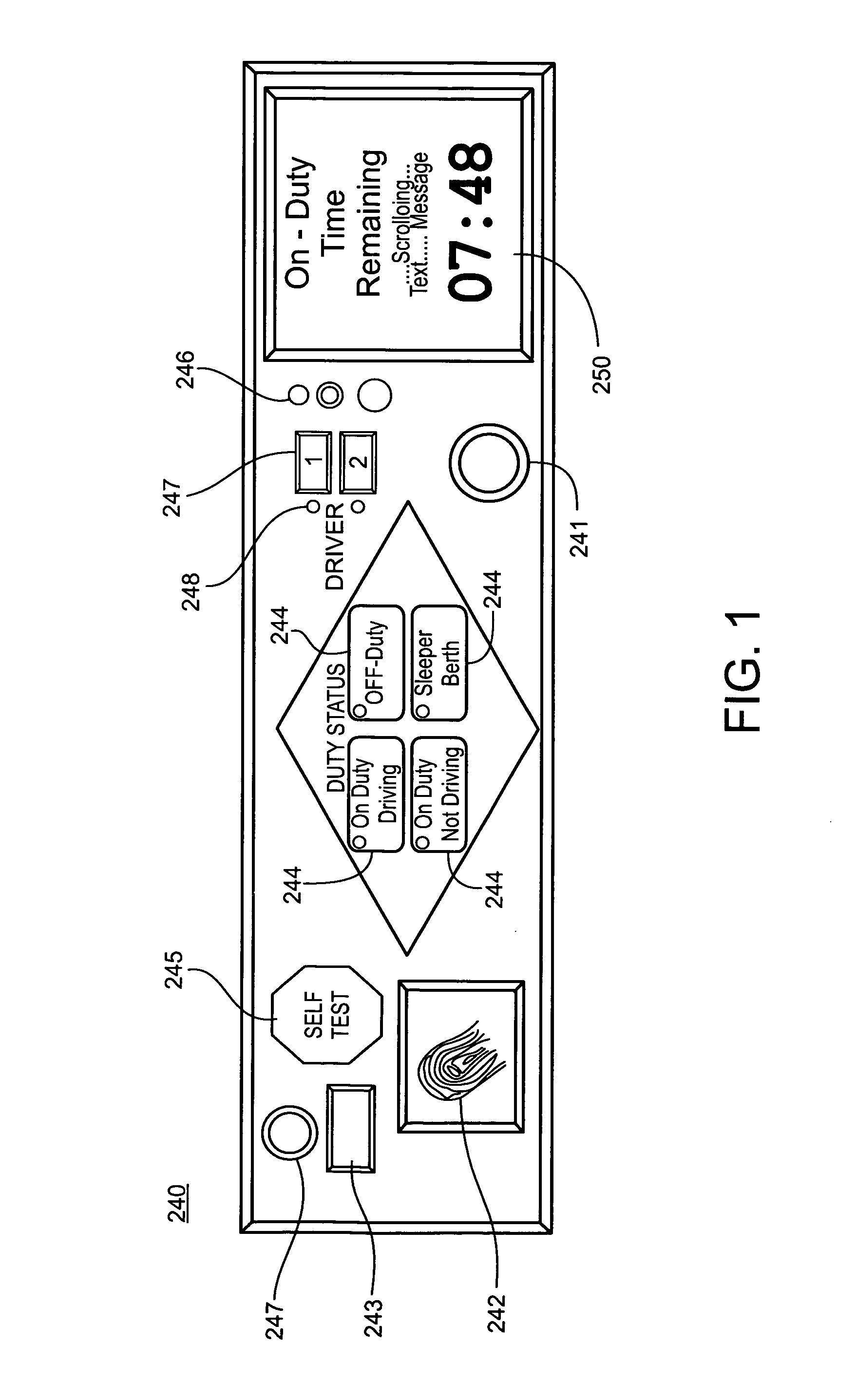 Driver activity and vehicle operation logging and reporting