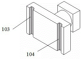 Molded power inductor element and manufacturing method