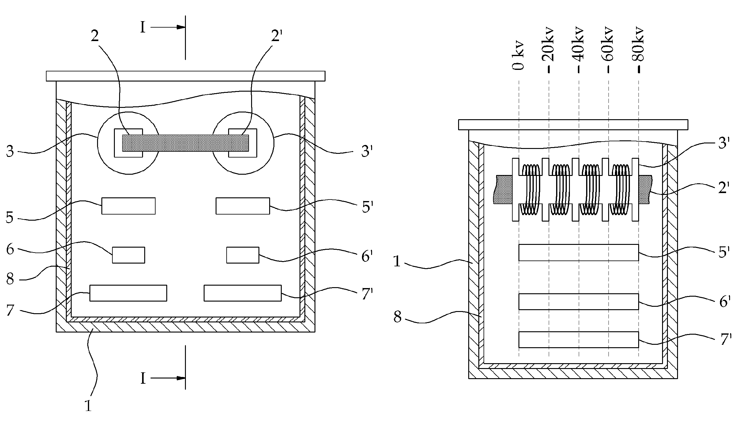 High voltage transformer