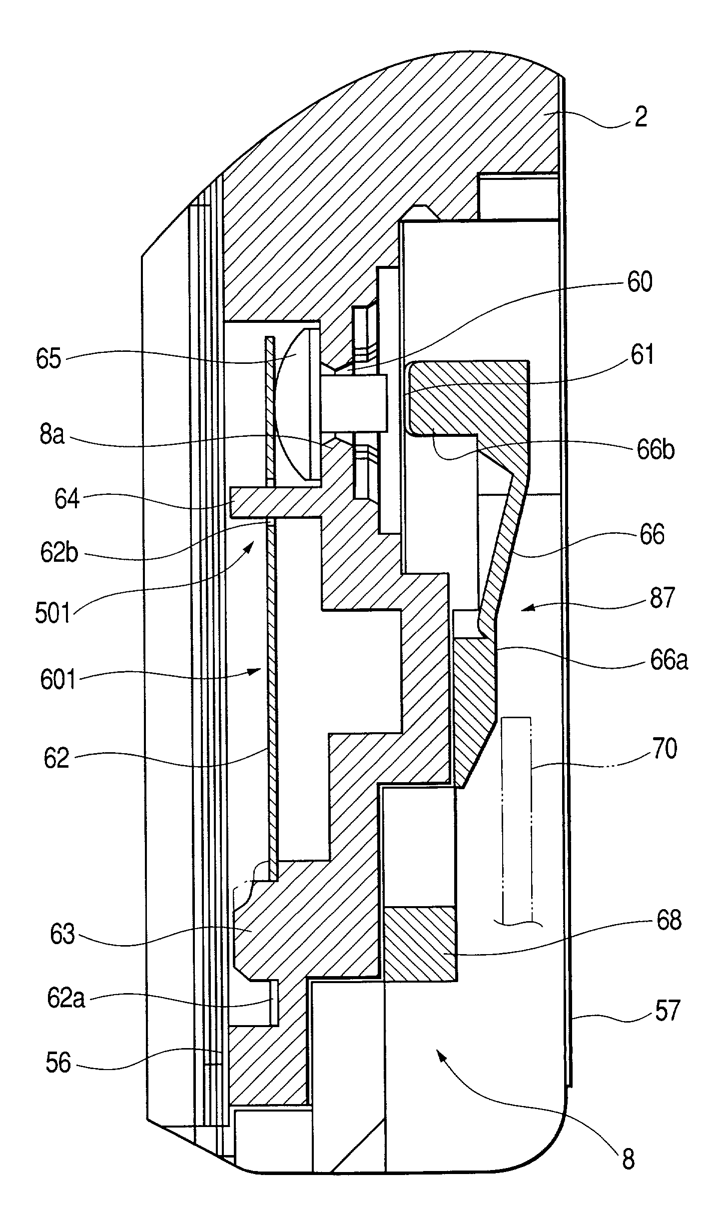 Ink cartridge and assembling method of atmospheric open valve in ink cartridge