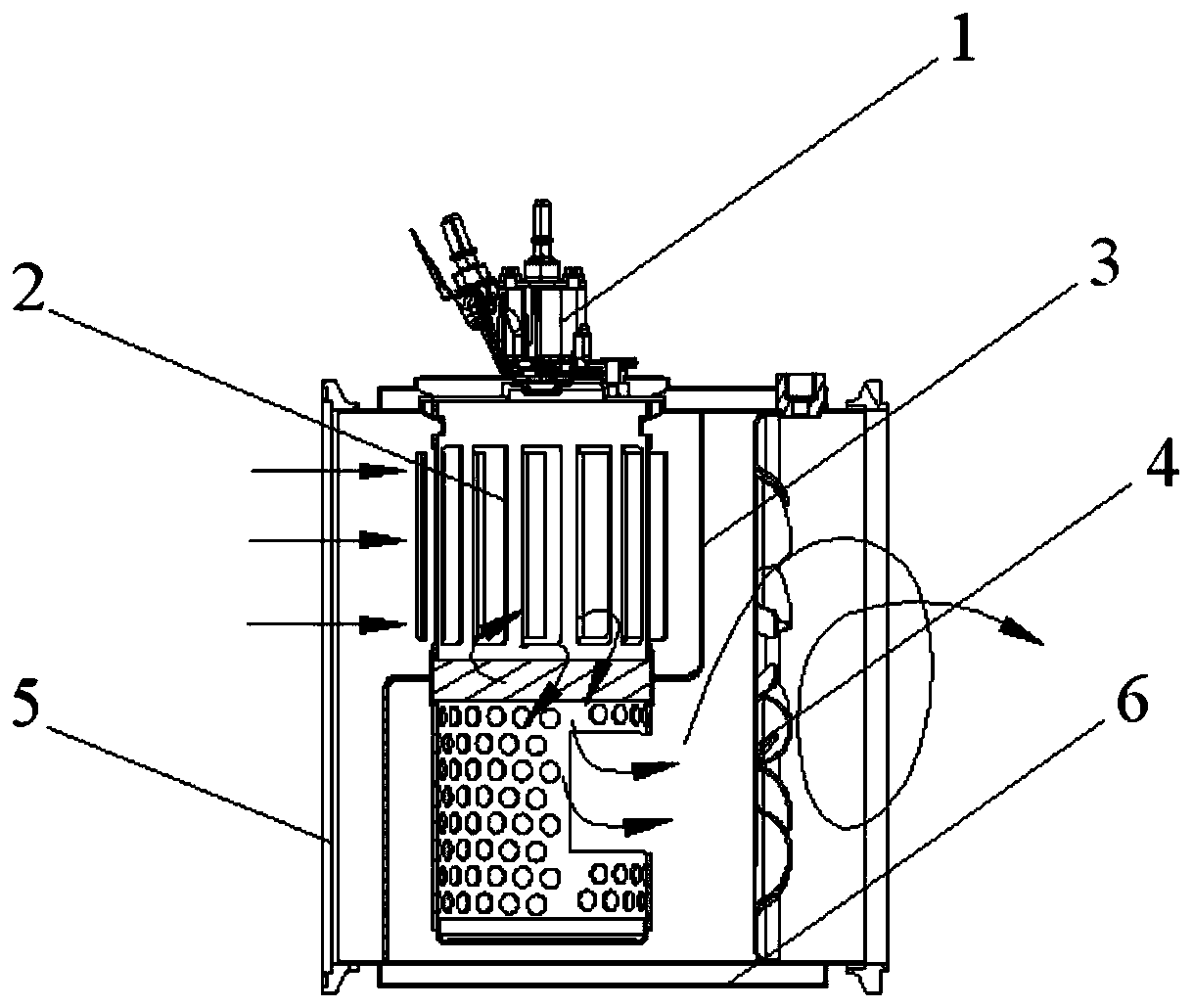 Semi-slotted hole tube type urea mixing device