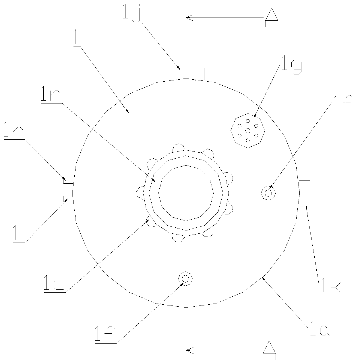 Pneumatic quick-changing clamp