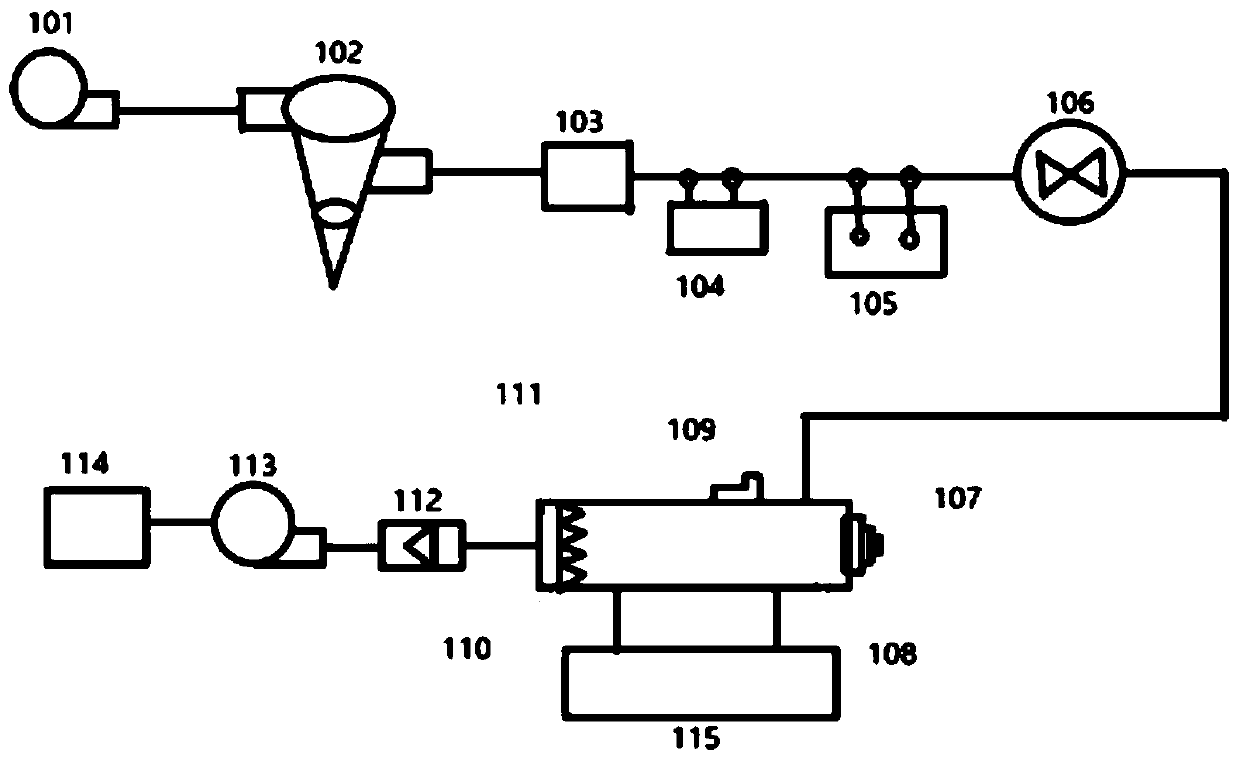 A coal mine dust removal device based on ultrasonic atomization and coagulation