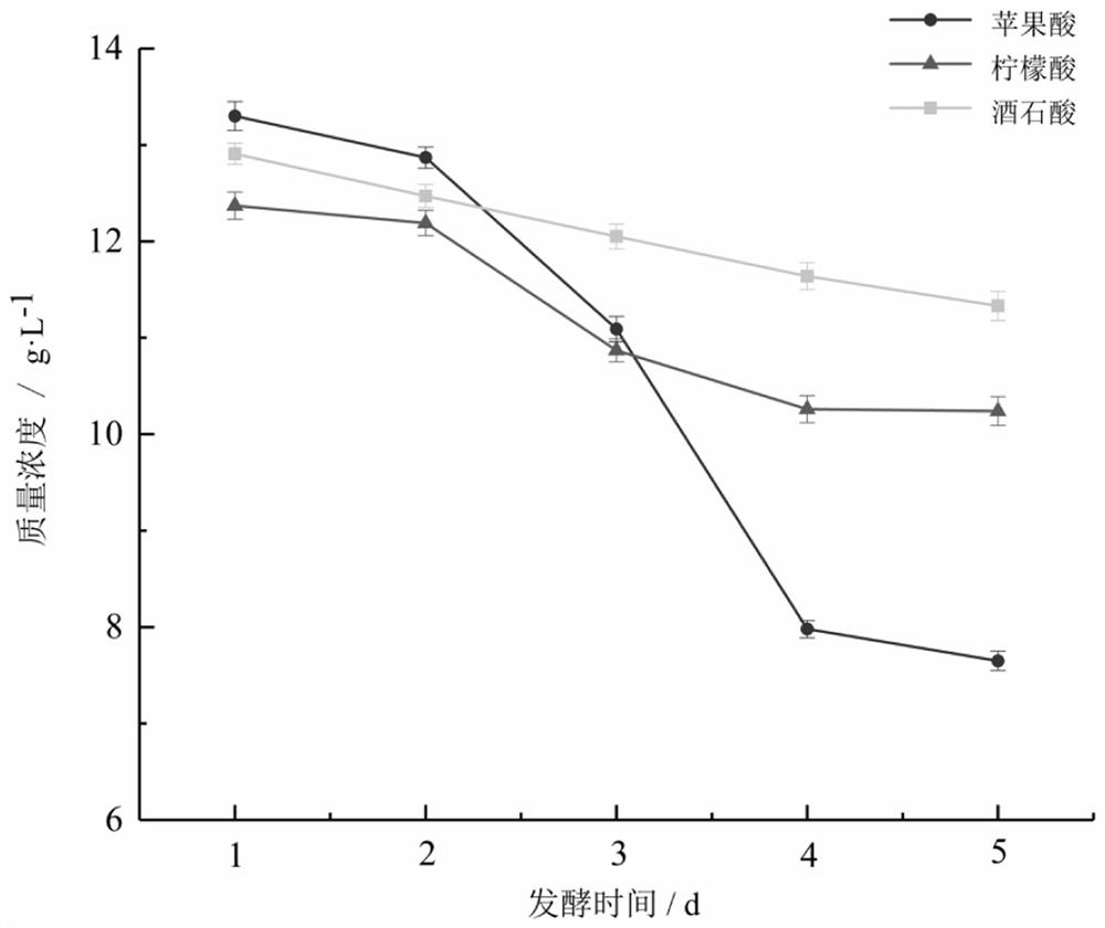 Saccharomyces strain for degrading organic acids and application of saccharomyces strain