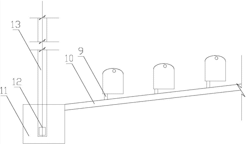 Novel process for abandoned mine downhole gas control