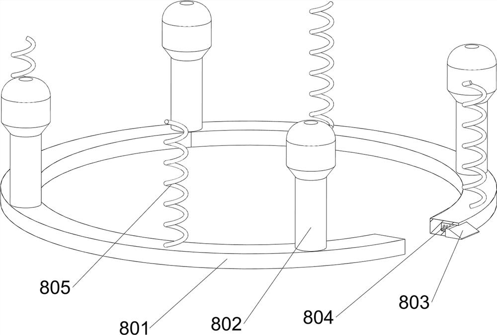 Device for cutting round glass