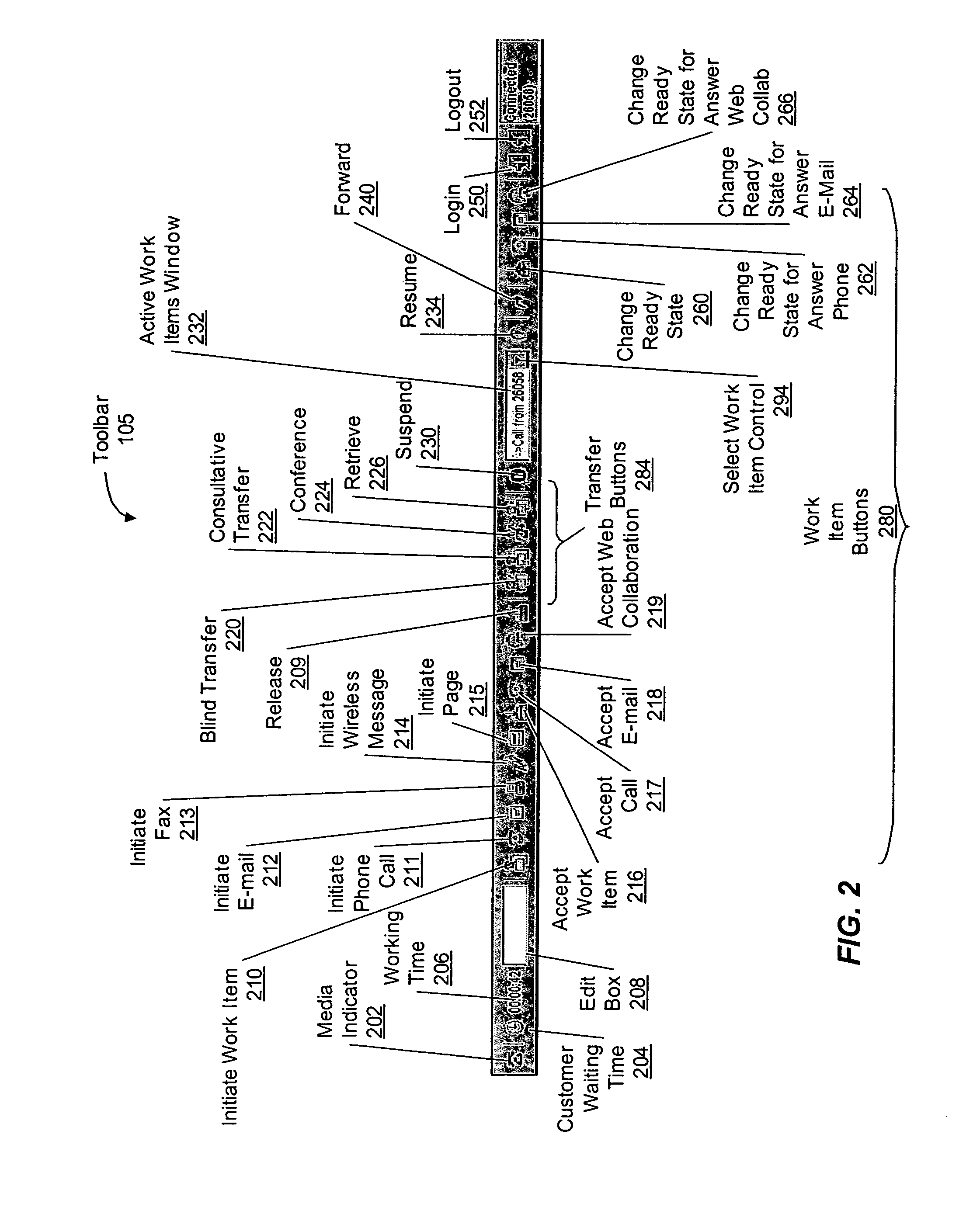 User interface for multi-media communication for the visually disabled