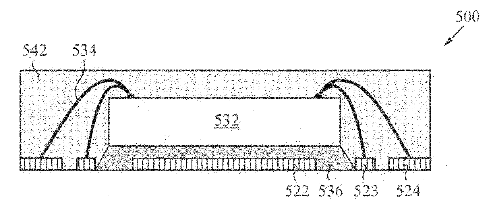 Lead frame land grid array