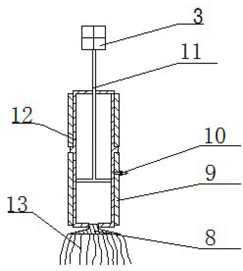 Robot eletrospinning direct-clothing device