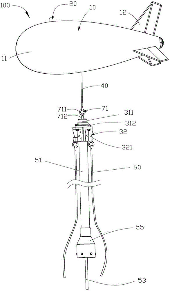 Tethered balloon