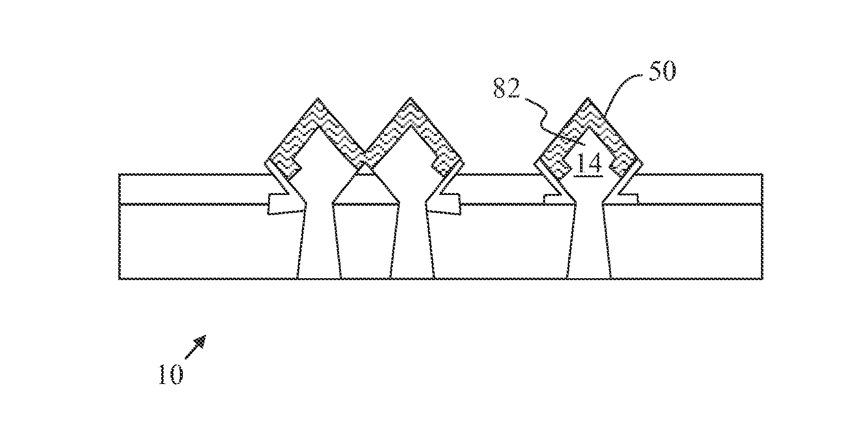 Integrated circuits and methods for fabricating integrated circuits with silicide contacts on non-planar structures