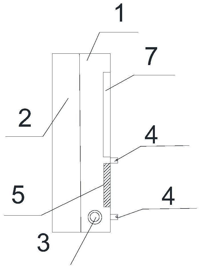 Automatic grading device for gear detection of pointer multimeter