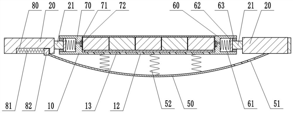 High-safety new energy vehicle chassis structure