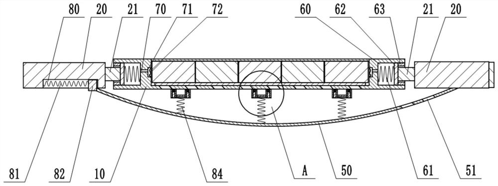 High-safety new energy vehicle chassis structure