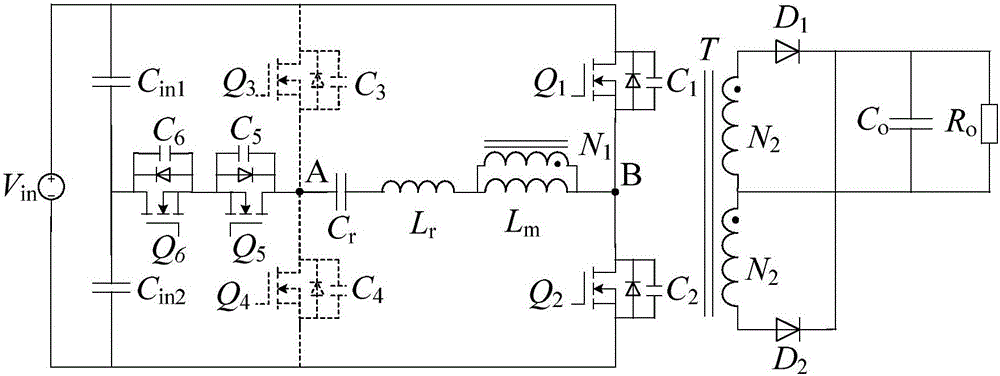 Wide input range dual-bridge LLC resonant converter