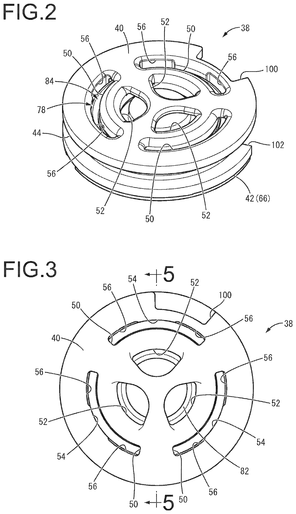 Fluid-filled vibration-damping device