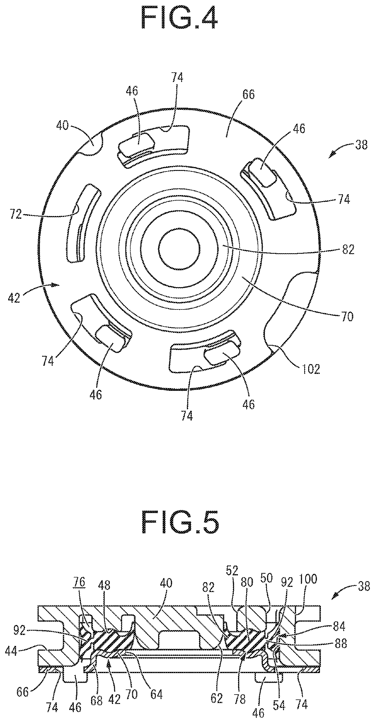 Fluid-filled vibration-damping device