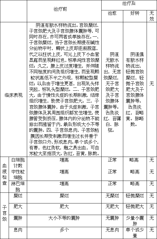 Preparation method of Chinese medicine irrigation solution for treating pus type chronic cervicitis