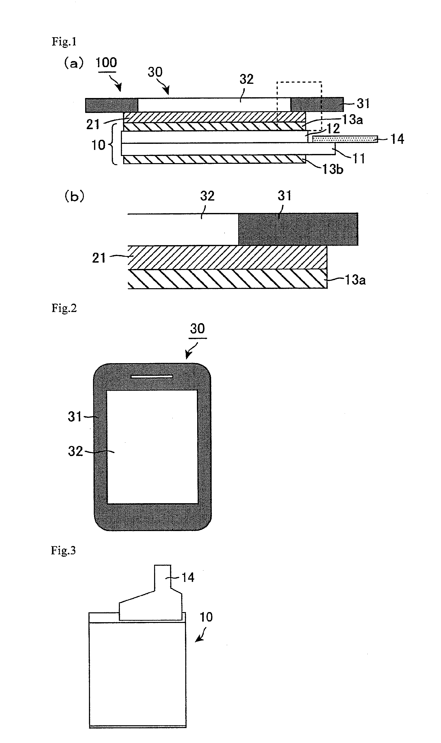 Display device and method for production thereof