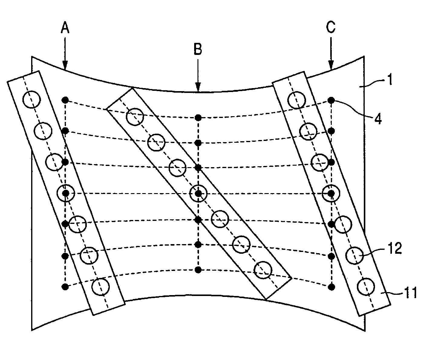 Film forming method and producing method for electron source substrate