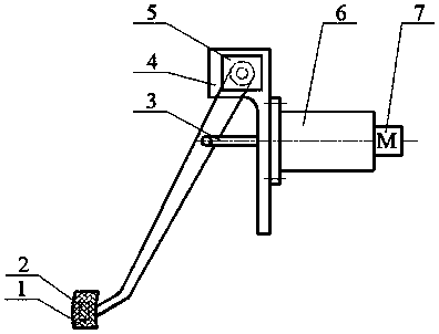 A Linear Adjustable Pedal Feeling Simulator and Its Brake Pedal Mechanism