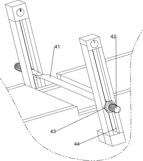 Potato thickness adjustable slicing machine