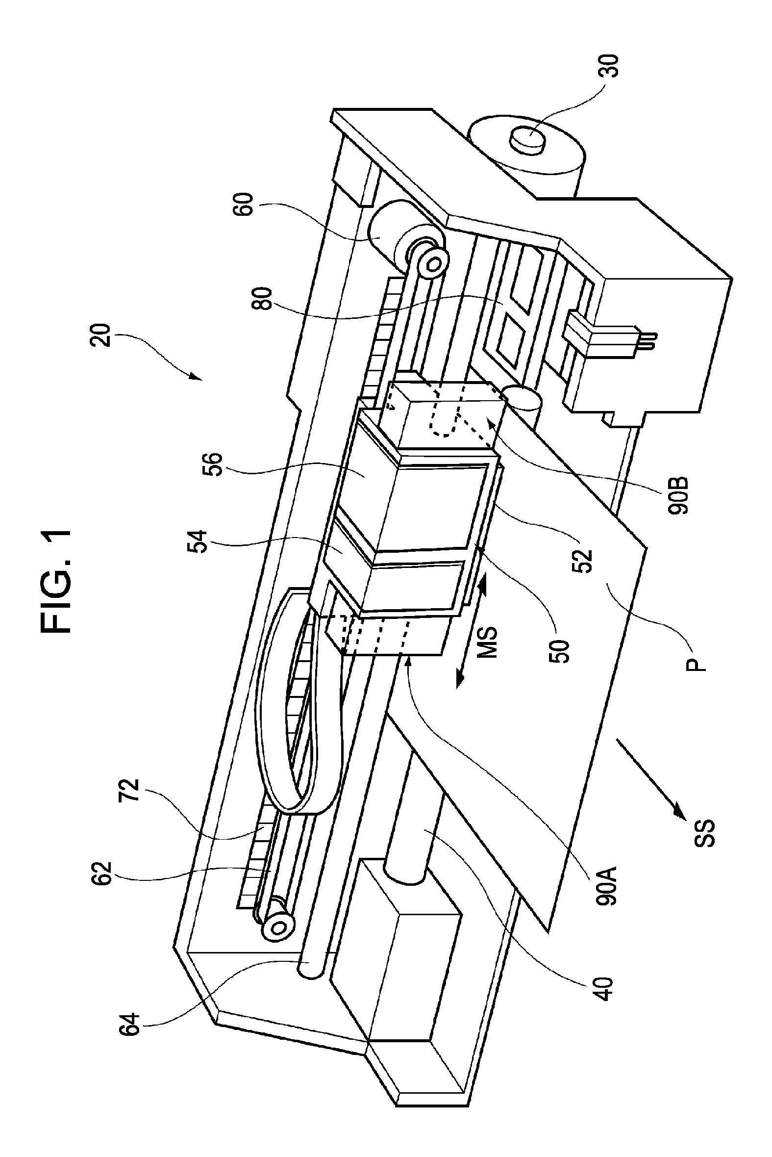 Ultraviolet ray irradiation device, recording apparatus using the ultraviolet ray irradiation device, and recording method