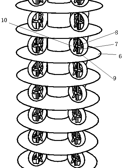 Wind resisting post device