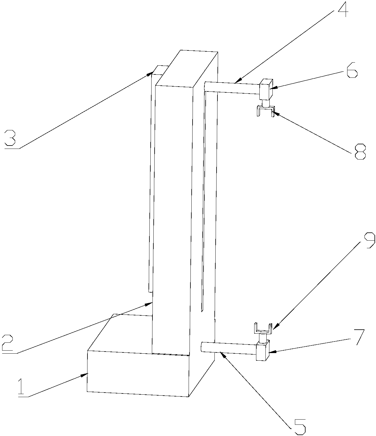 Circuit board repair welding device enabling convenience in observing circuit board