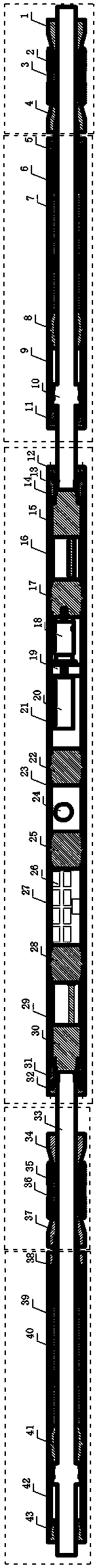 A coiled tubing traction robot