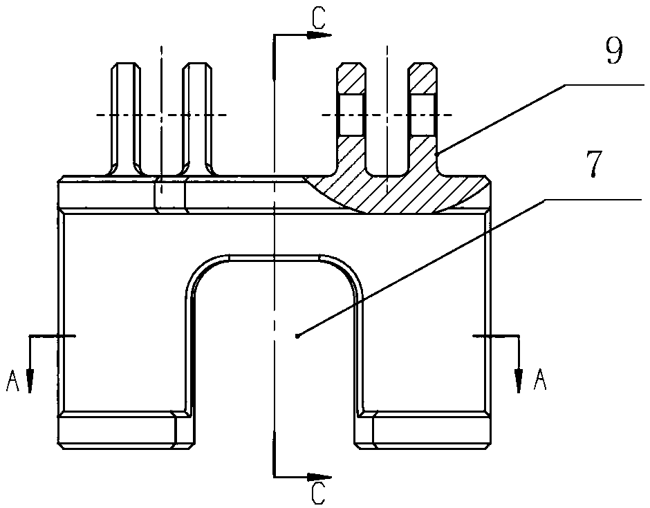 Special lifting appliance of side wall of coal conveying open wagon