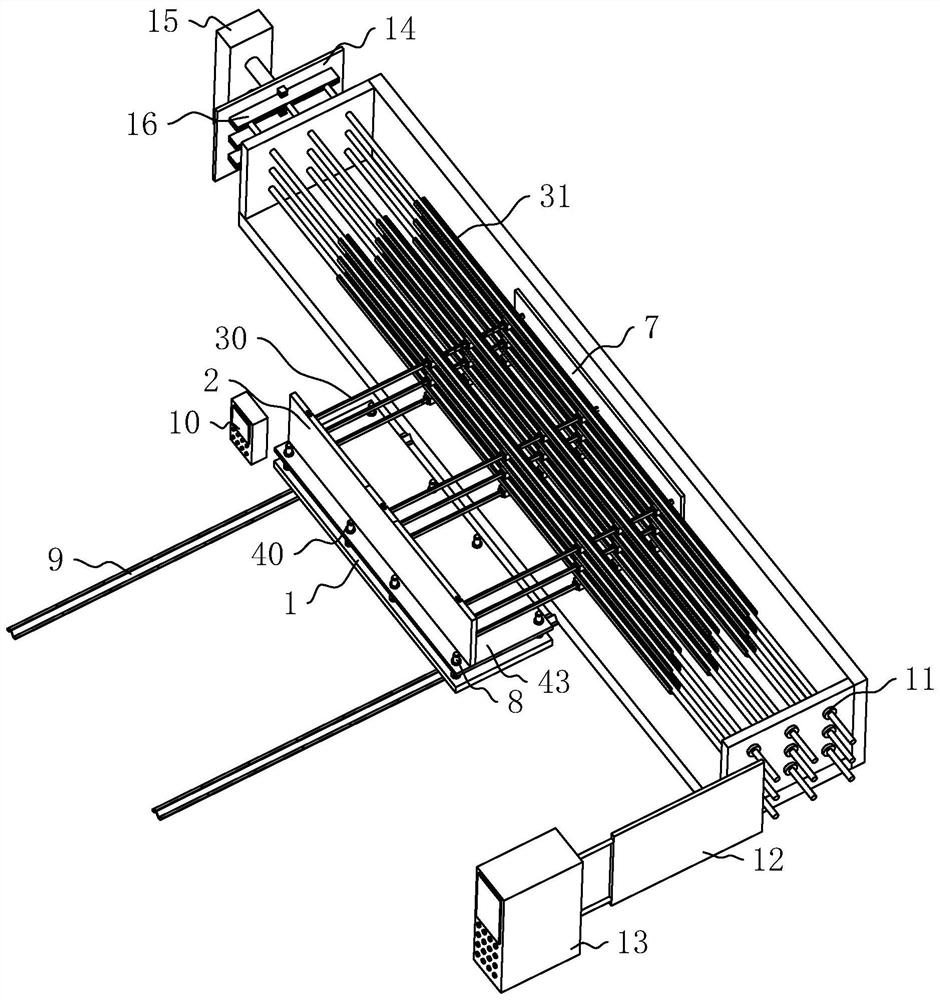 Rebar prefabrication unit for formwork for aerated concrete slabs